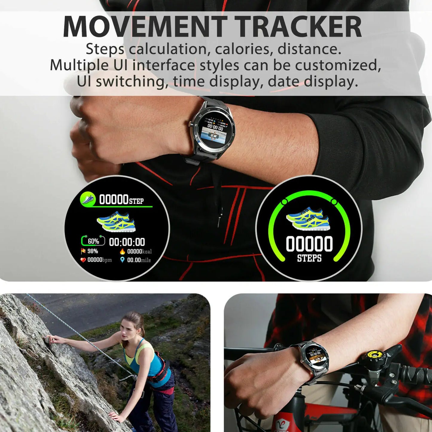 PulseMate Bluetooth Smartwatch