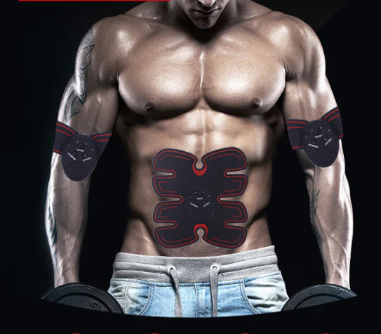 Smart Abdominal Trainer w Rechargeable Muscle Pads
