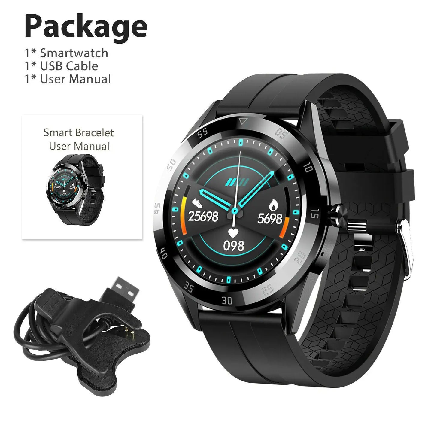 PulseMate Bluetooth Smartwatch