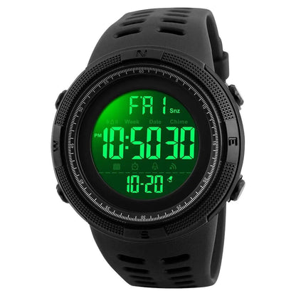 SKMEI Unisex Digital Military Sport Analog Waterproof Watch