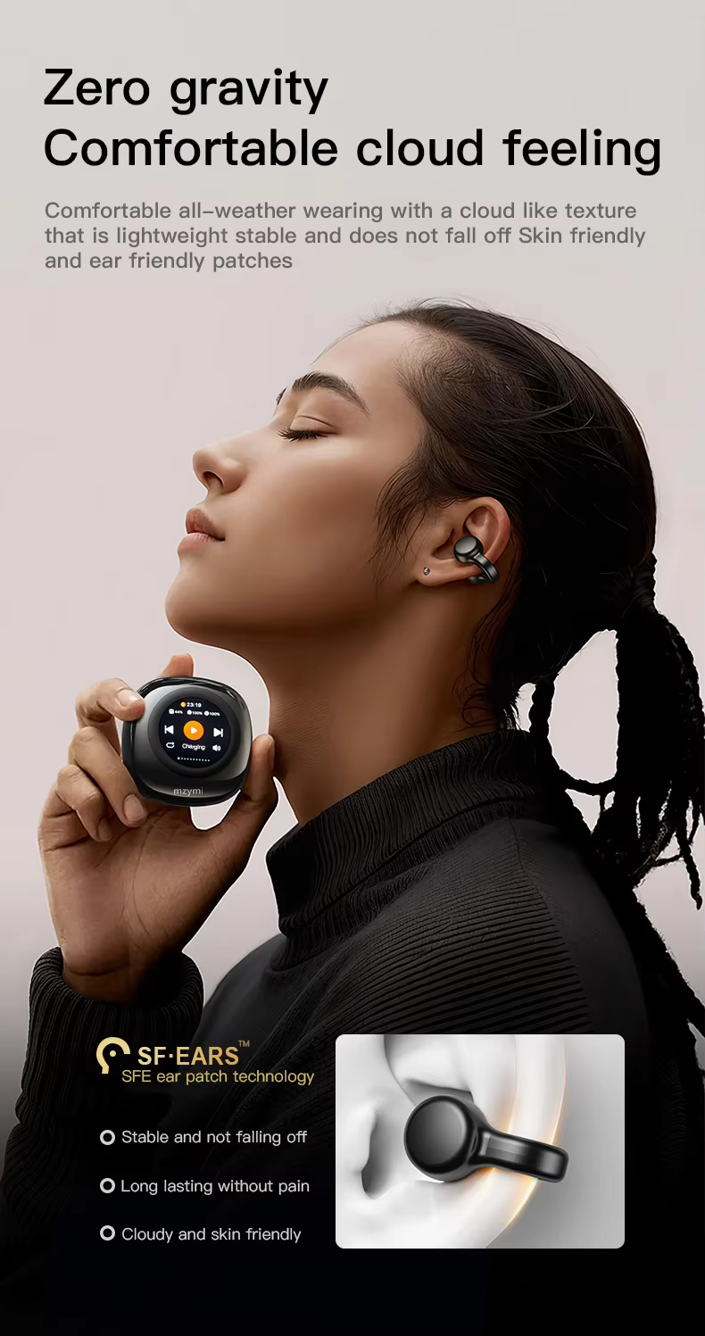 Open Ear Freedom —Clip On Earbuds