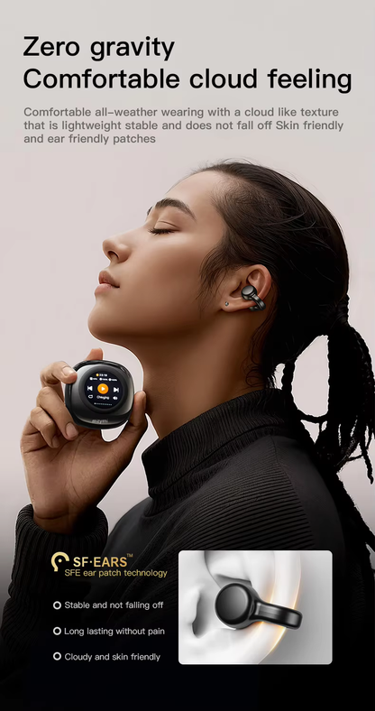 Open Ear Freedom —Clip On Earbuds