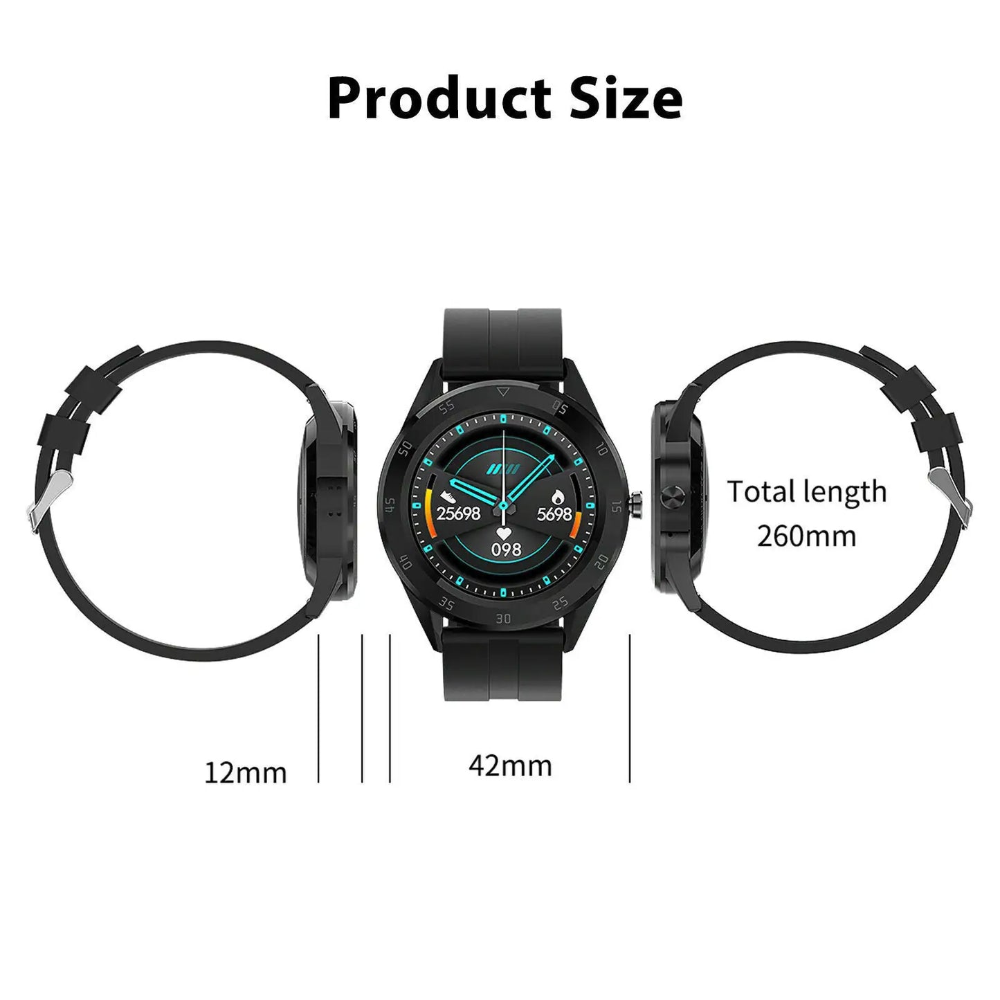 PulseMate Bluetooth Smartwatch