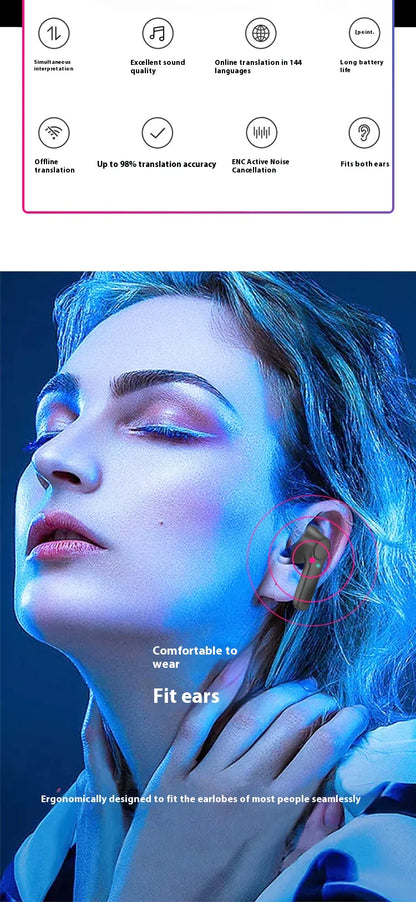 Smart Language Translator Earbuds